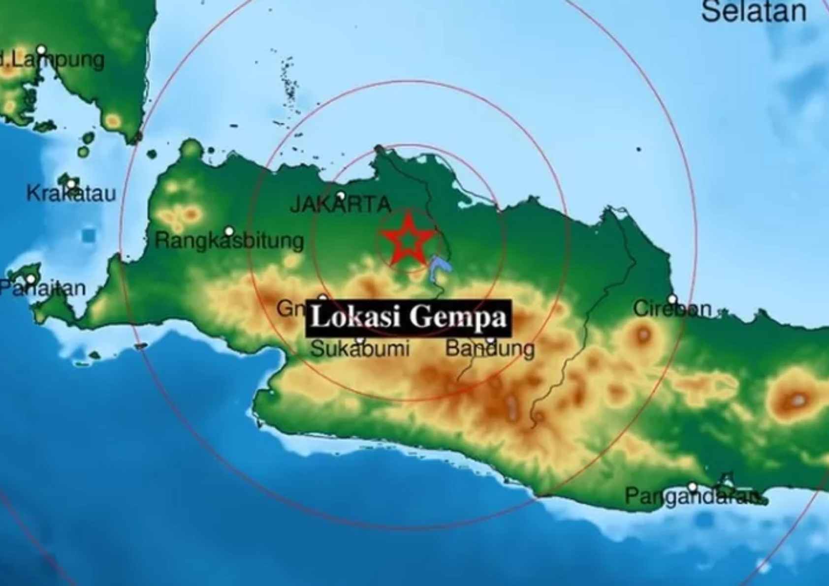 Gempa Kabupaten Bekasi